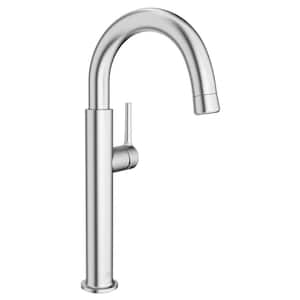 Studio S Single-Handle Bar Faucet with Pull Down Spray Handle in Stainless Steel