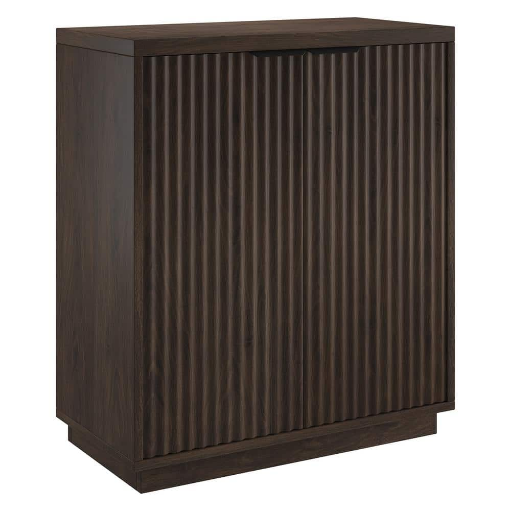 Meyer&Cross Mansfield 27.75 in. Alder Brown Rectangular Accent Cabinet ...