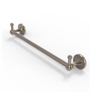 Shadwell Collection 30 in. Towel Bar with Integrated Hooks in Antique Pewter