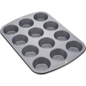 24-Cup Silicone Muffin Pan, Non-Stick Bakeware