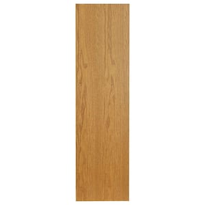 11.25 in. W x 42 in. H Cabinet End Panel in Medium Oak (2-Pack)