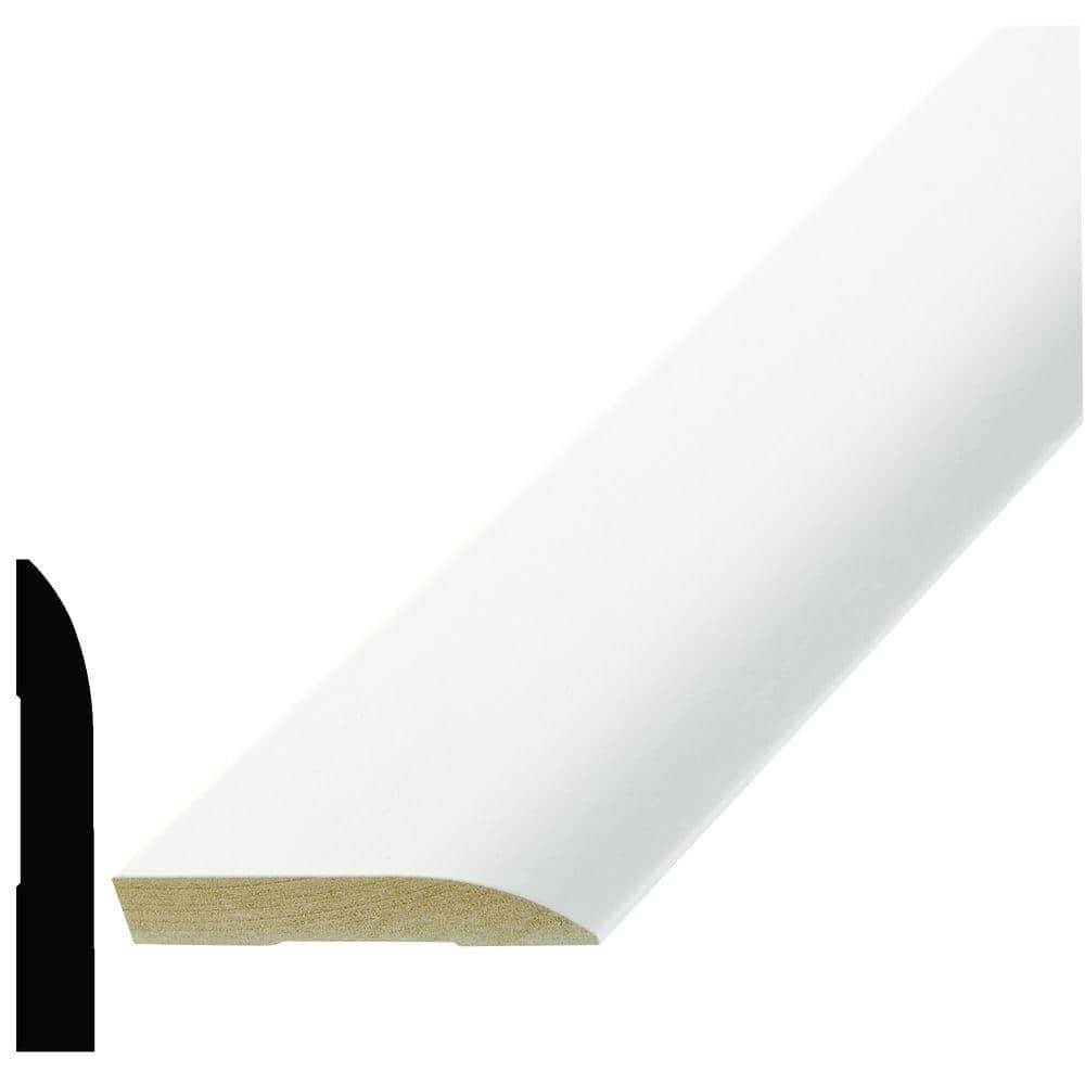Alexandria Moulding WM 713 1/2 in. x 31/4 in. Primed Fiberboard Base