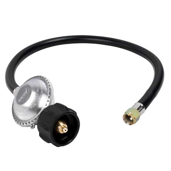 2 ft. 3/8 in. ID Universal Gas Grill Regulator and Hose Conversion Kit