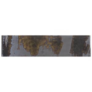 Joliet Dark Amber 3 in. x 12 in. Ceramic Wall Tile (11.96 sq. ft./Case)