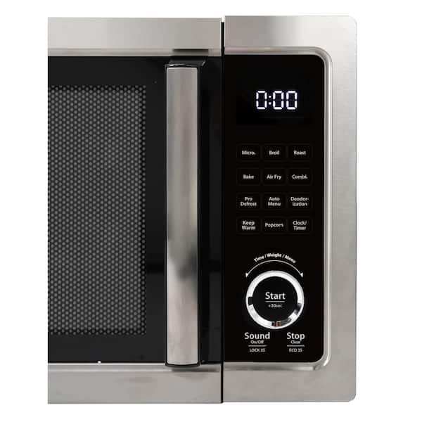 Countertop Microwave Oven, Multifunctional Air Fryer Combo with 6