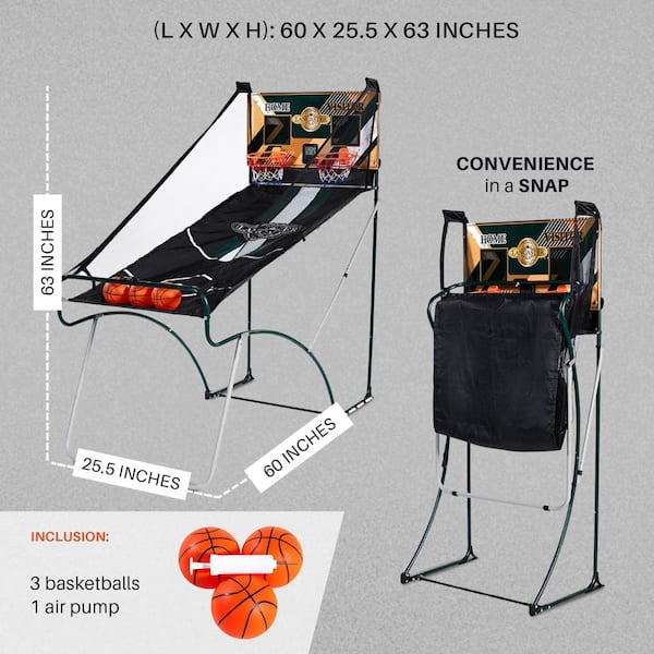 LANCASTER · GAMING COMPANY Sports EZ-Fold 2 Player Indoor Arcade