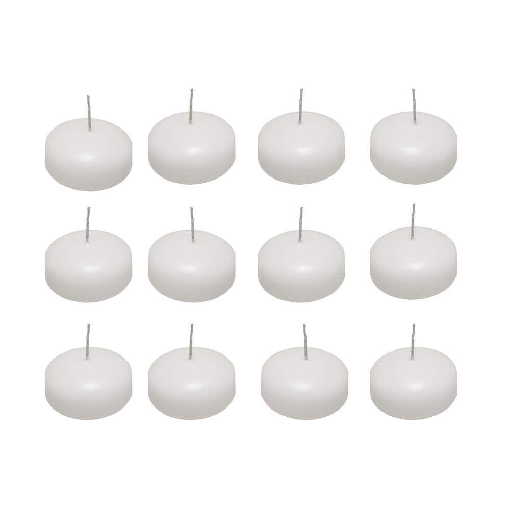White Votive Candles - Box of 72 Unscented Candles - 10 Hour Burn Time -  Bulk Candles for Weddings, Parties, Spas and Decorations