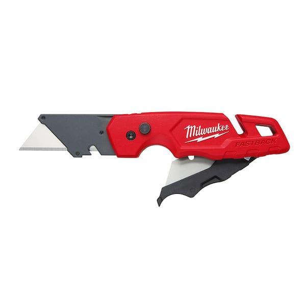Milwaukee - FASTBACK Folding Utility Knife with Blade Storage and General Purpose Blade