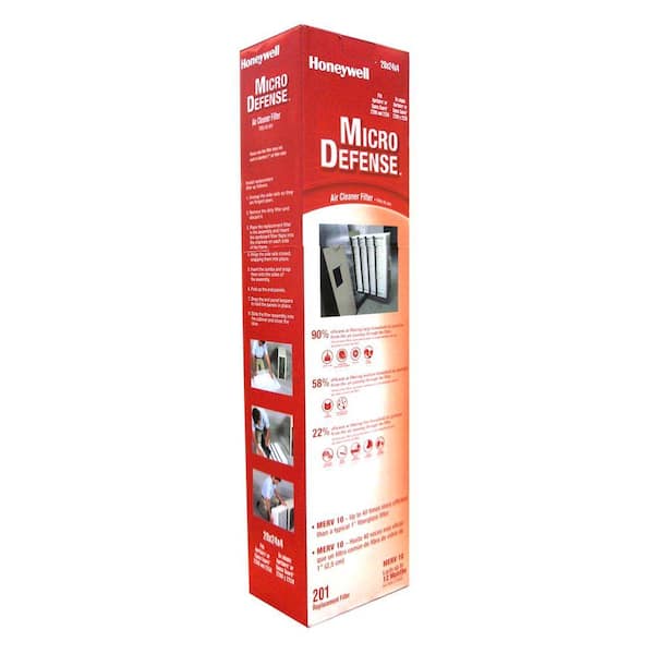 Honeywell Home 20 x 24 x 6 Pleated Collapsible MERV 10 FPR 7 Air