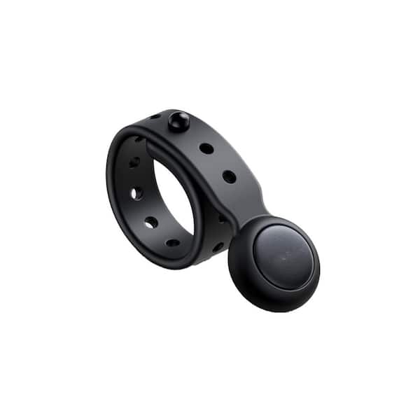 Lukyamzn Upgraded Magnetic Cable Ties with Magnets for Bundling & Cable Management Reusable Silicone Cord Organizer Black 12 Pack