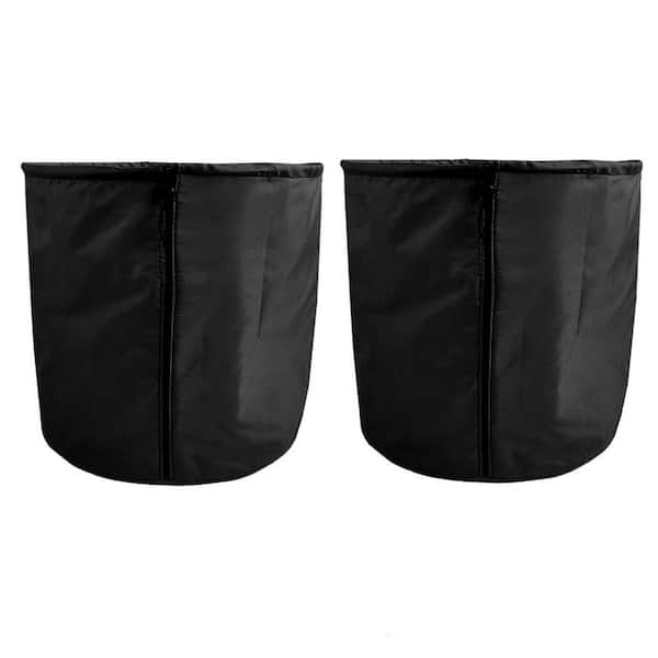 2-Pieces Winter Anti-Freeze Plant Pot Protector Cover with Drawstring and Zipper-Plant Protection Cover
