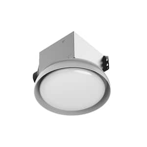 80 /110 CFM Ceiling Mount Room Side Installation Round Bathroom Exhaust Fan with LED, Night Light and Humidity Sensor