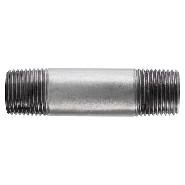 STZ 2 in. x 10 in. Galvanized Steel Pipe Nipple