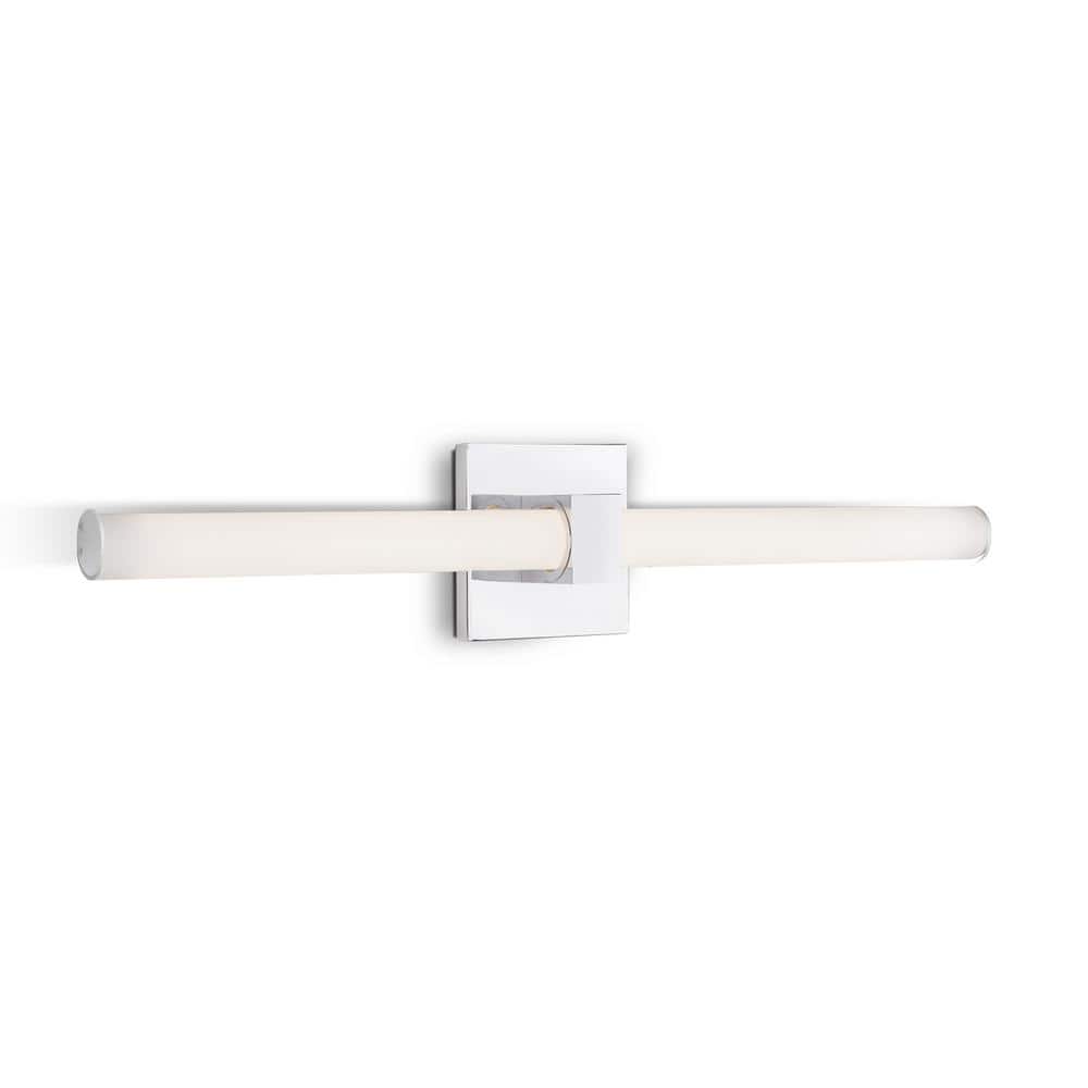 Fresno Chrome Dimmable LED 24" Bath Bar Light