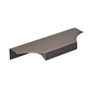 Extent 4-9/16 in. (116 mm) Black Chrome Cabinet Edge Pull