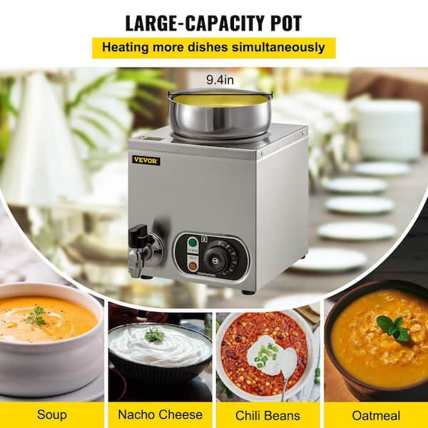 Source 10L Soup buffet serving hot pot container catering chaffing