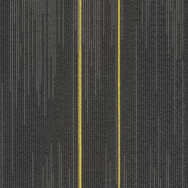 Labelle - Pace - Multi-Colored Commercial/Residential 24 x 24 in. Glue-Down Carpet Tile Square (72 sq. ft.)