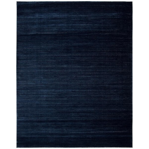 SAFAVIEH Vision Navy 9 ft. x 12 ft. Solid Area Rug