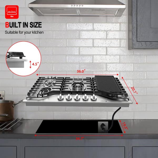Professional Range Built-In Griddles vs. Grills: Which is Better?