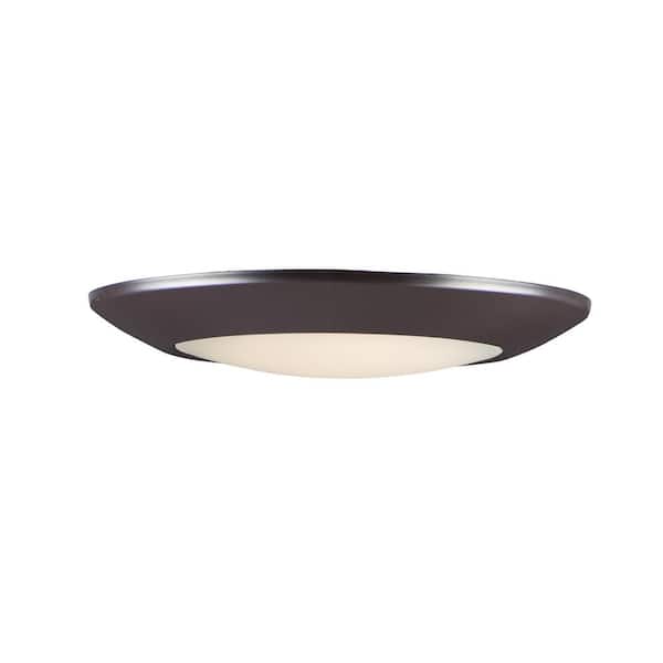 Maxim Lighting Diverse 9 In. LED Light Bulb Included Flush Mount 3000K Non-T24