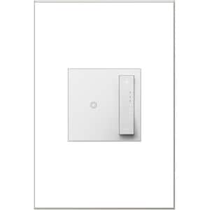 adorne sofTap Single-Pole/3-Way 0-10-Volt Flourecent/LED Dimmer with Microban, White