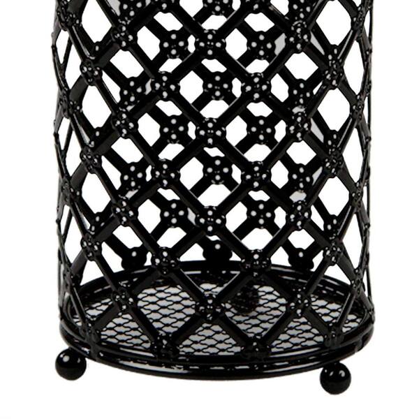 Black Lattice Cutlery Holder Black Lattice Cutlery Holder