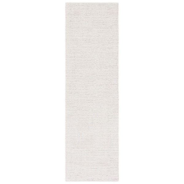 SAFAVIEH Abstract Ivory/Beige 2 ft. x 22 ft. Speckled Runner Rug