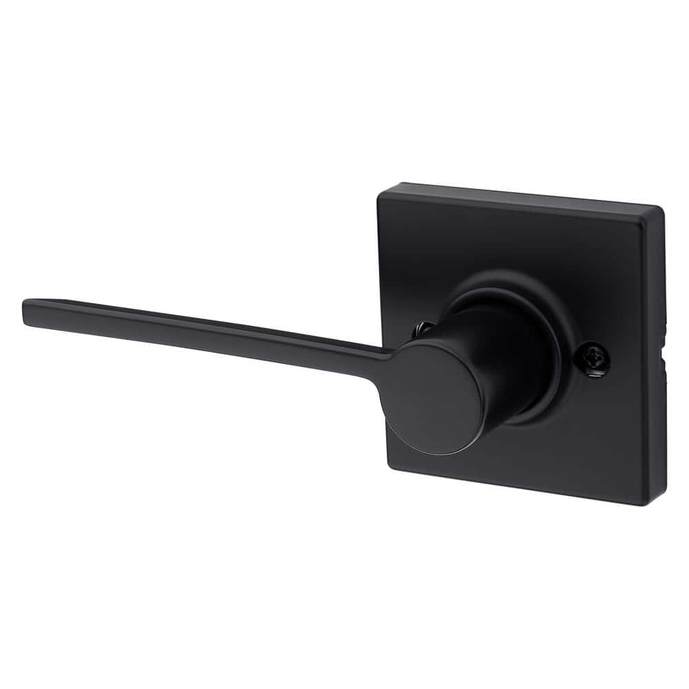 Ladera Matte Black Contemporary Square Half-Dummy Door Handle price history on PriceWatchPro
