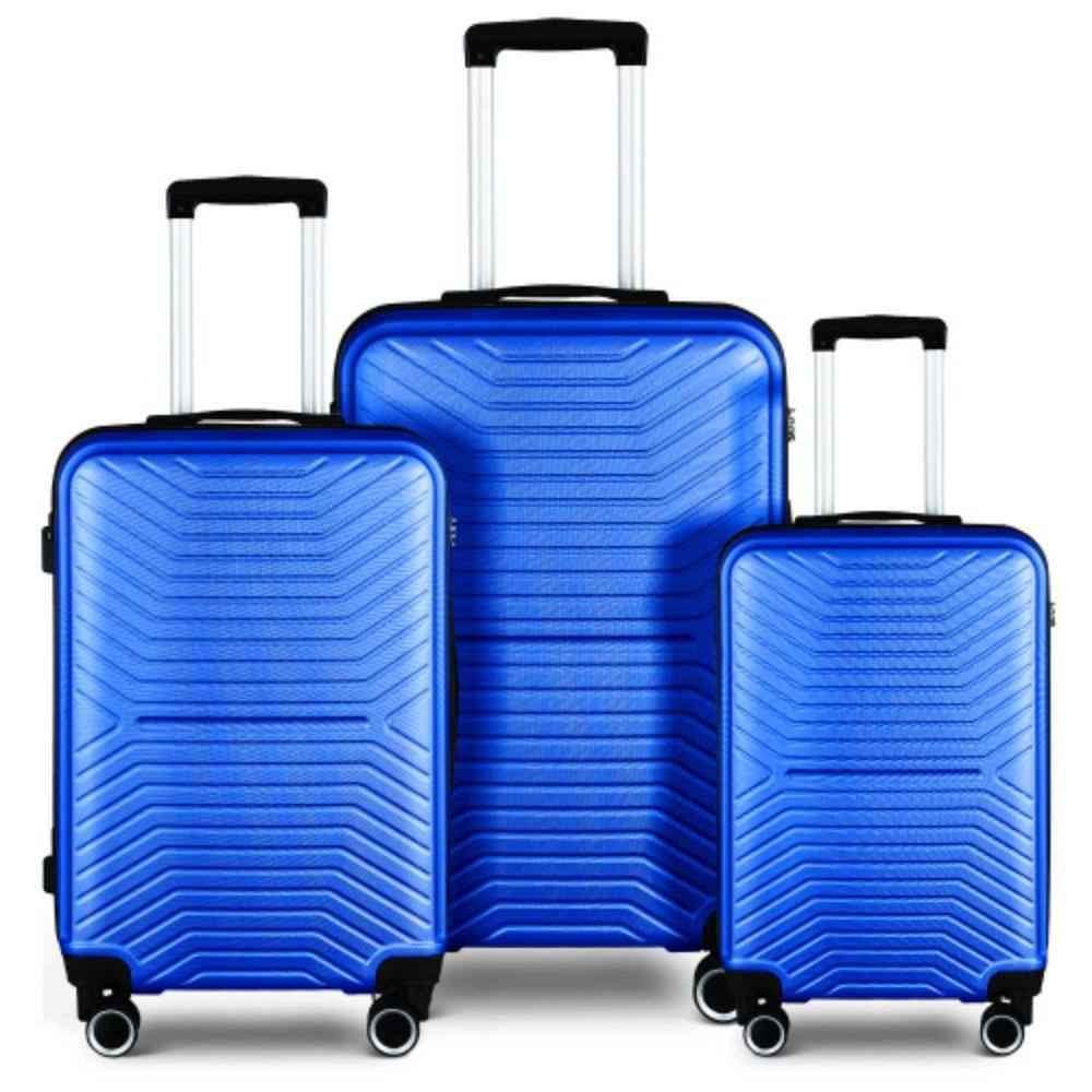 Luggage Expandable Suitcase ABS 3Piece Set with TSA Lock Spinner Carry