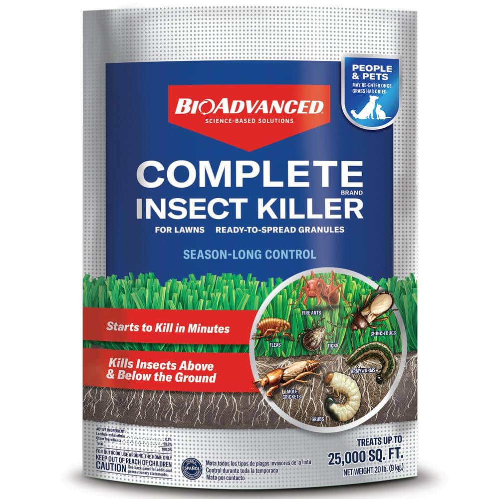 BioAdvanced B08 700295HX 25M Complete Insect Killer for Soil & Turf Non-Neonic
