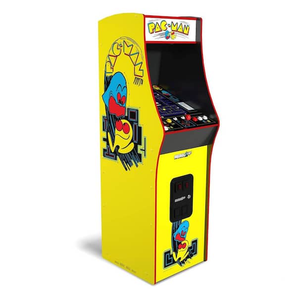 Pac-Man Deluxe Arcade Machine Gaming Cabinet with 14 Classic Games
