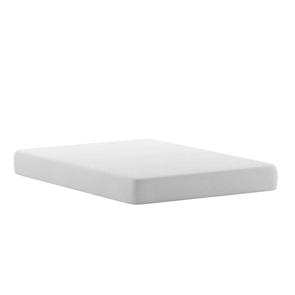 TAYLOR + LOGAN Full Medium-Firm Memory Foam Tight Top 8 in. Bed-in-a-Box Mattress