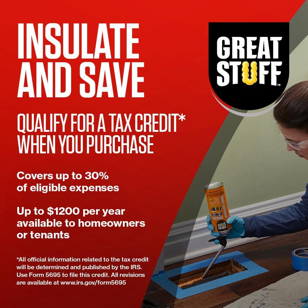 Great Stuff Big Gap Filler Insulating Foam Sealant 12 oz