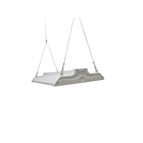 J&H LED 2 ft. 250-Watt Equivalent 15,400 Lumens 110-Watts Integrated LED White High Bay Light 120-277 Volt 5000K (2-Pack)