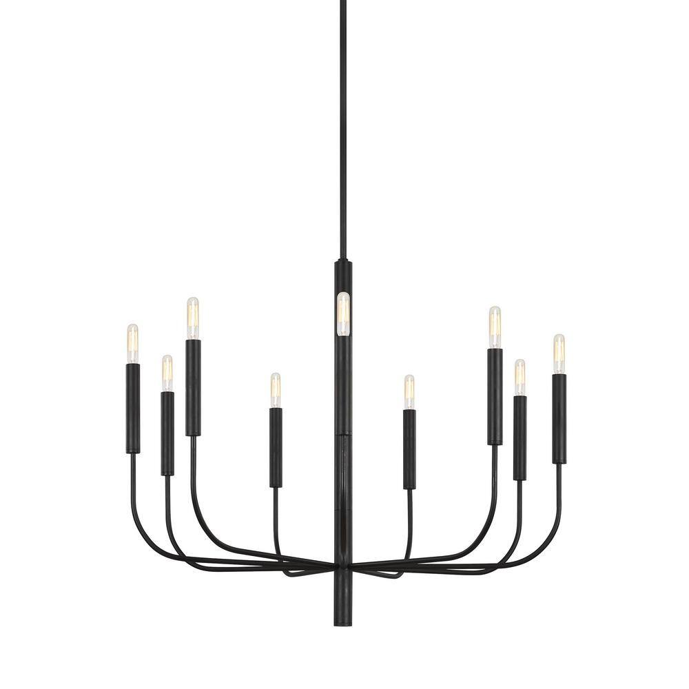 Ellen DeGeneres Brianna Aged Iron 9-Light Traditional Chandelier