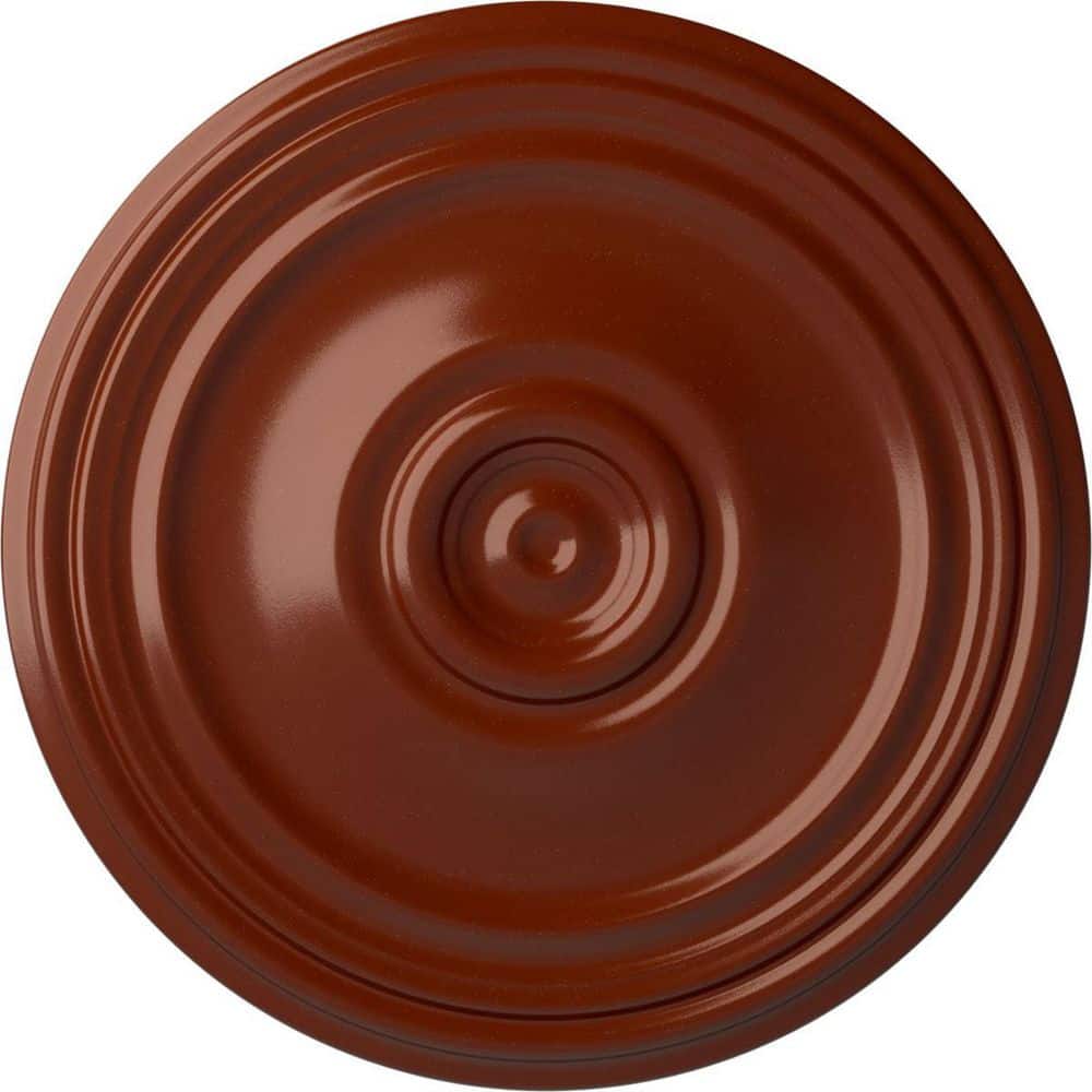 21 in. x 1-1/4 in. Reece Urethane Ceiling Medallion (Fits Canopies upto 6-3/4 in.), Firebrick price history on PriceWatchPro