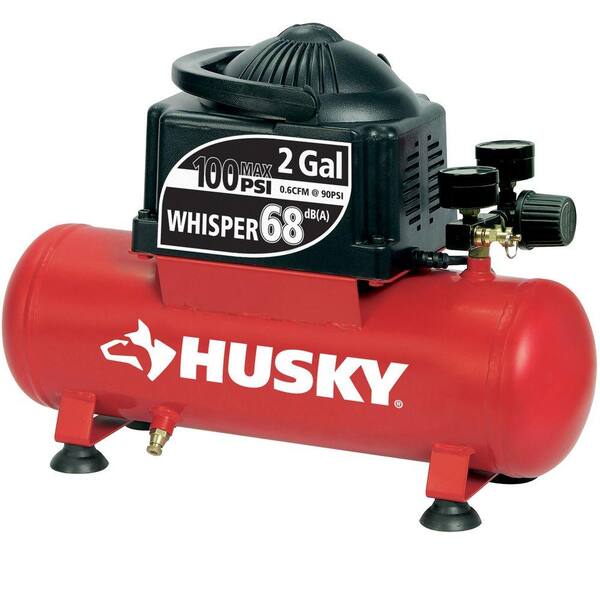 Husky 2-Gal. Portable Electric Air Compressor-DISCONTINUED