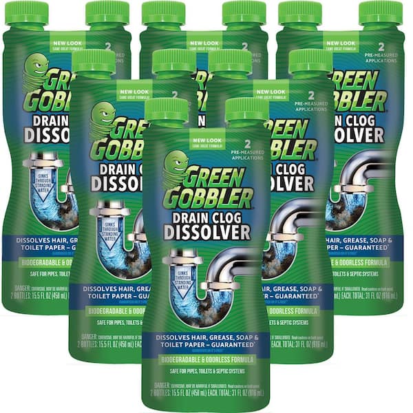 Green Gobbler 31 oz. Drain Clog Dissolver (6-pack)