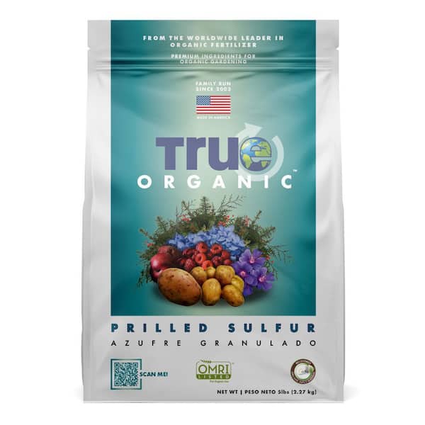 TRUE ORGANIC 5 lbs. Organic Prilled Sulfur Soil Acidifier, OMRI Listed