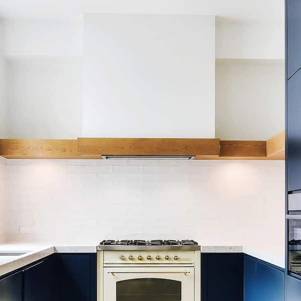 Pro-Style 40 in. 500 CFM Insert Range Hood (21 in. Deep) Convertible with Low Noise Operation in Stainless Steel