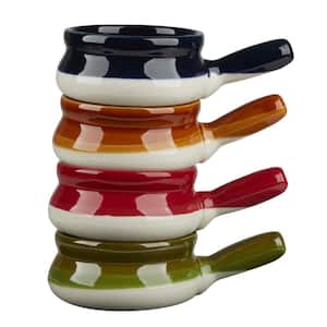 Multi-color Soup Crocks (Set of 4)