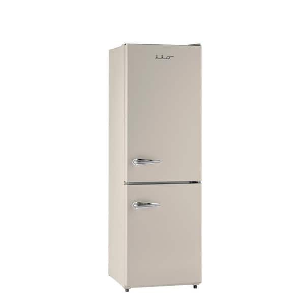 11 cu. ft. Retro Frost Free Bottom Freezer Refrigerator in Cream, ENERGY STAR (Right Hinge)