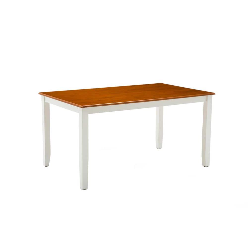 Bloomington Cream and Honey Oak Dining Table