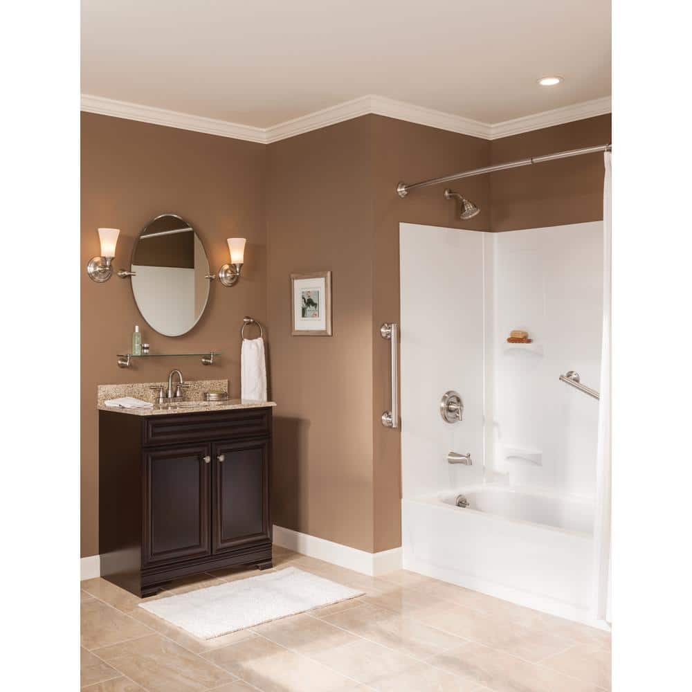 Oval Frameless 26" x 23" Bathroom Vanity Mirror