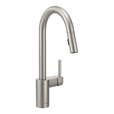 Align Single-Handle Pull-Down Sprayer Kitchen Faucet with Reflex and Power Clean in Spot Resist Stainless