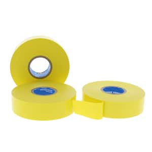Wire Armour 3/4 in. x 66 ft. Premium Vinyl Tape, Yellow (10-Pack)