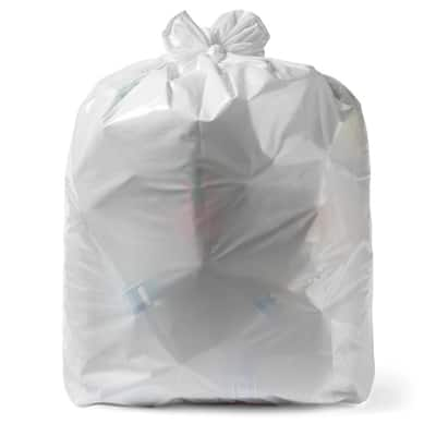 Aluf Plastics 45 Gallon 1.7 MIL Black Trash Bags - 40 x 46 - Pack of 100  - For Contractor, Industrial, & Commercial NY48X - The Home Depot