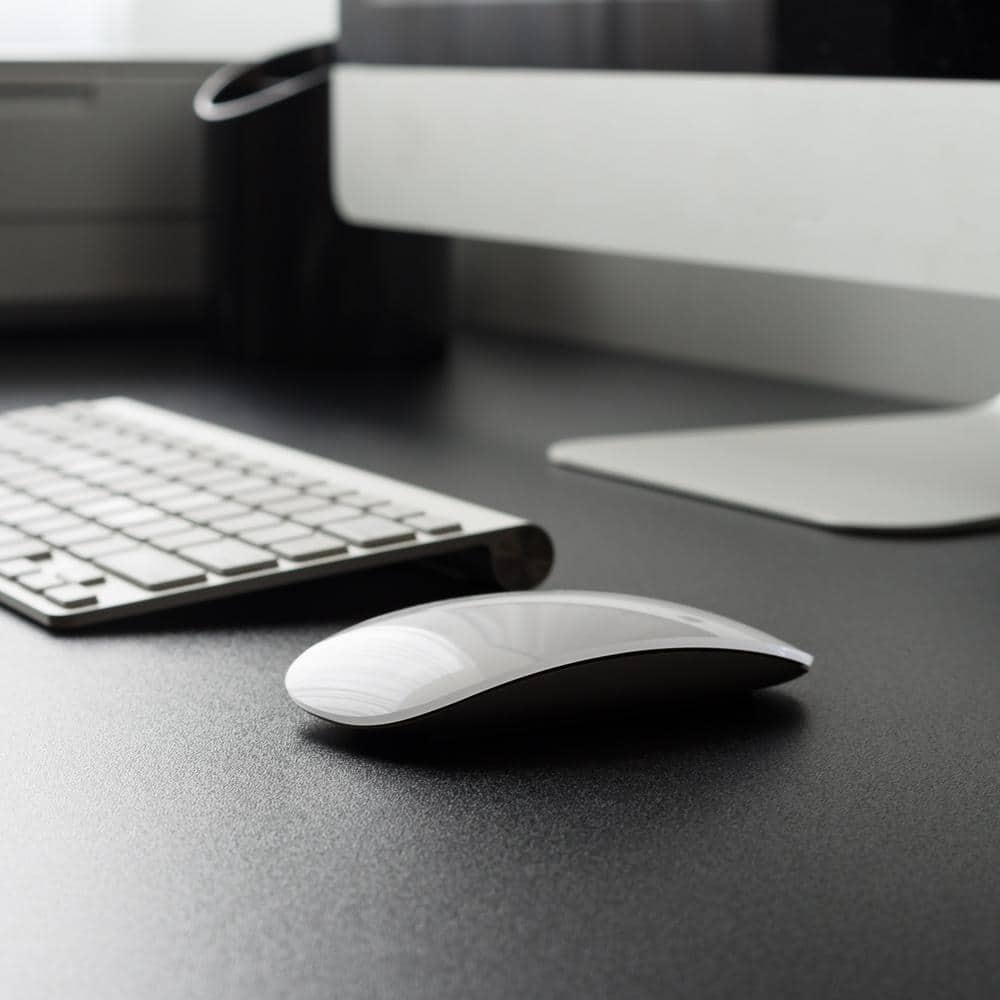 Black MDF and Metal 39" Gaming and Office Desk
