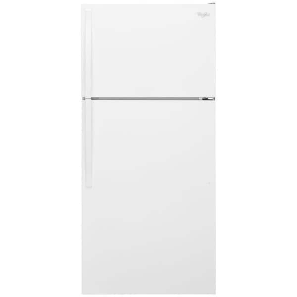 Photo 1 of 14.3 cu. ft. Top Freezer Refrigerator in White