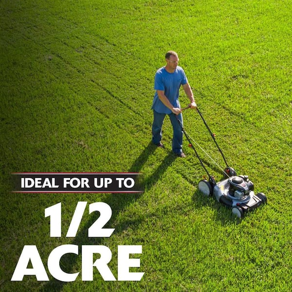 Murray - 21 in. 140 cc Briggs and Stratton Walk Behind Gas Push Lawn Mower with Height Adjustment and Prime 'N Pull Start